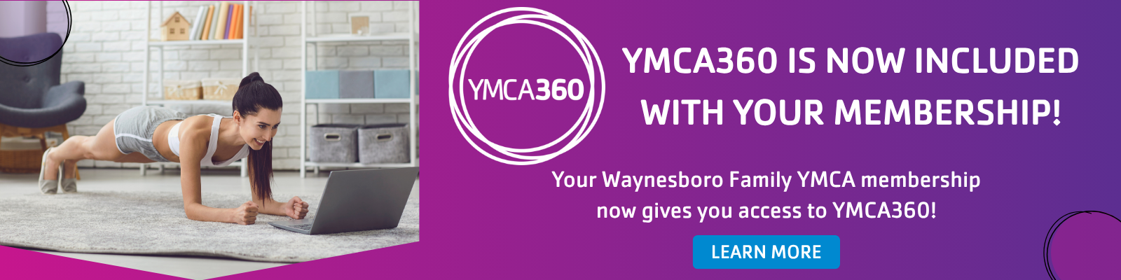 YMCA 360 now included in your Y Membership
