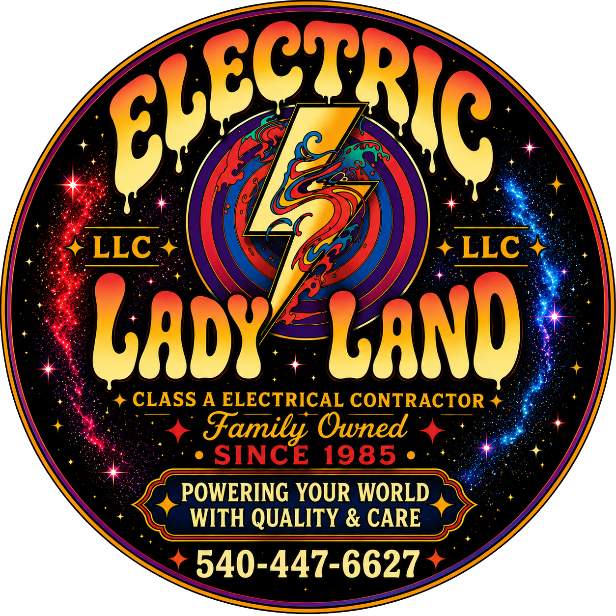 Electric Lady Land Logo Electric Landy Land logo